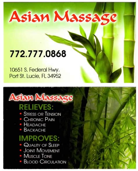 asian massage port st lucie